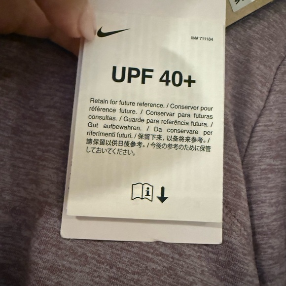 Nike Mauve Long Sleeve Top - Picture 4 of 7